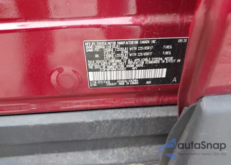 2021 Toyota Rav4 Xle из США, поврежденный, VIN 2T3P1RFV9MC145902